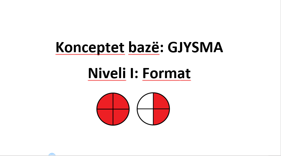 KONCEPTET THEMELORE: GJYSMA(NJË E DYTA)